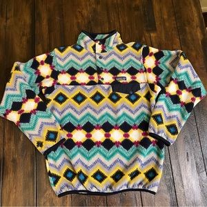 Patagonia Synchilla Aztec Print Fleece